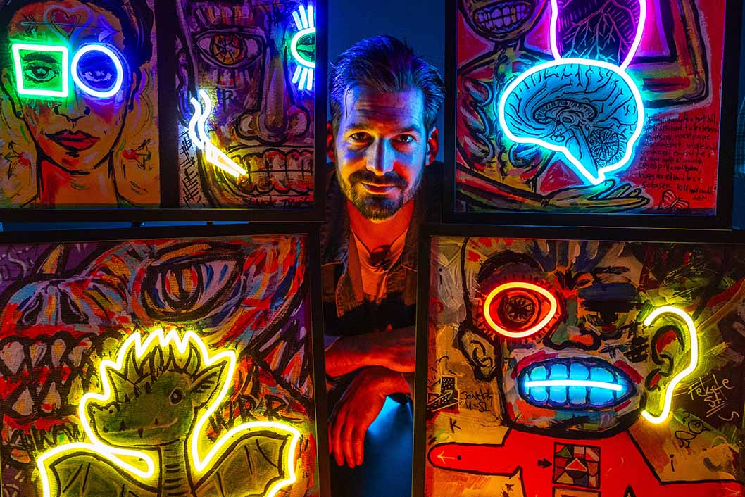 Inside the Glow: The Story Behind the Kristof Odor x Neonidols Collaboration - Neonidols