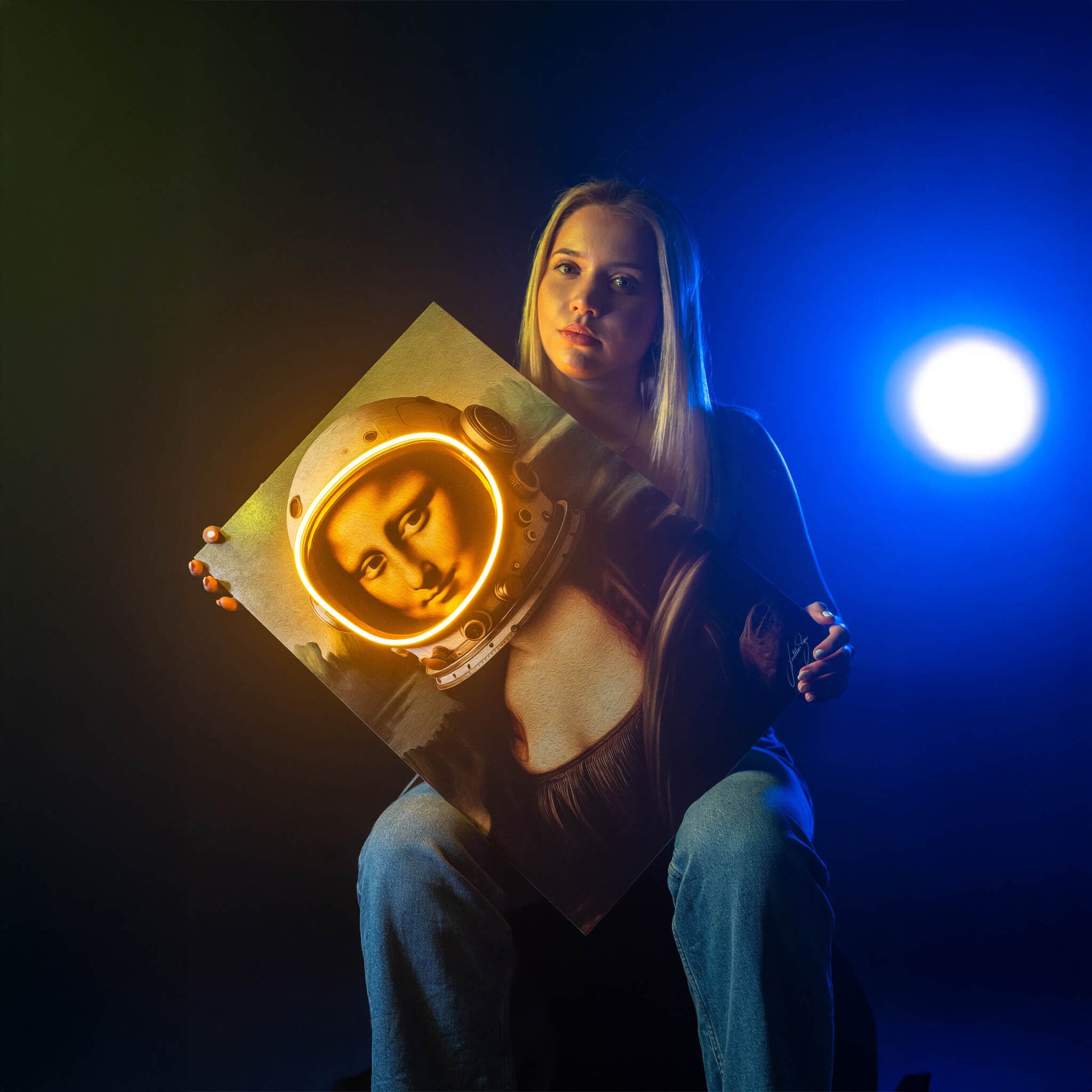 Gioconda Artwork - Neonidols