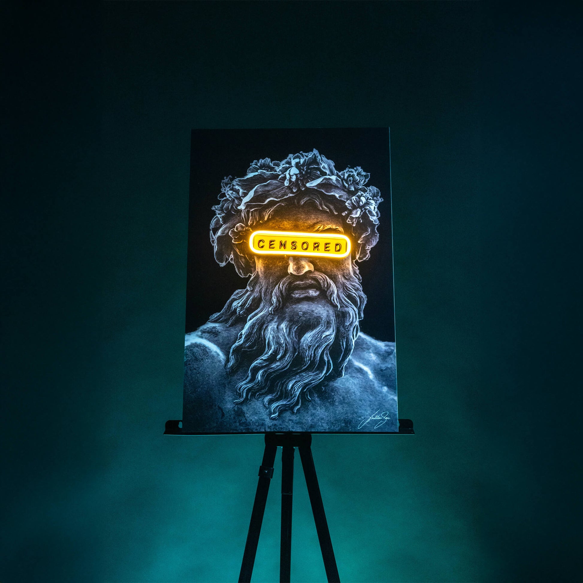 Zeus Artwork - Neonidols